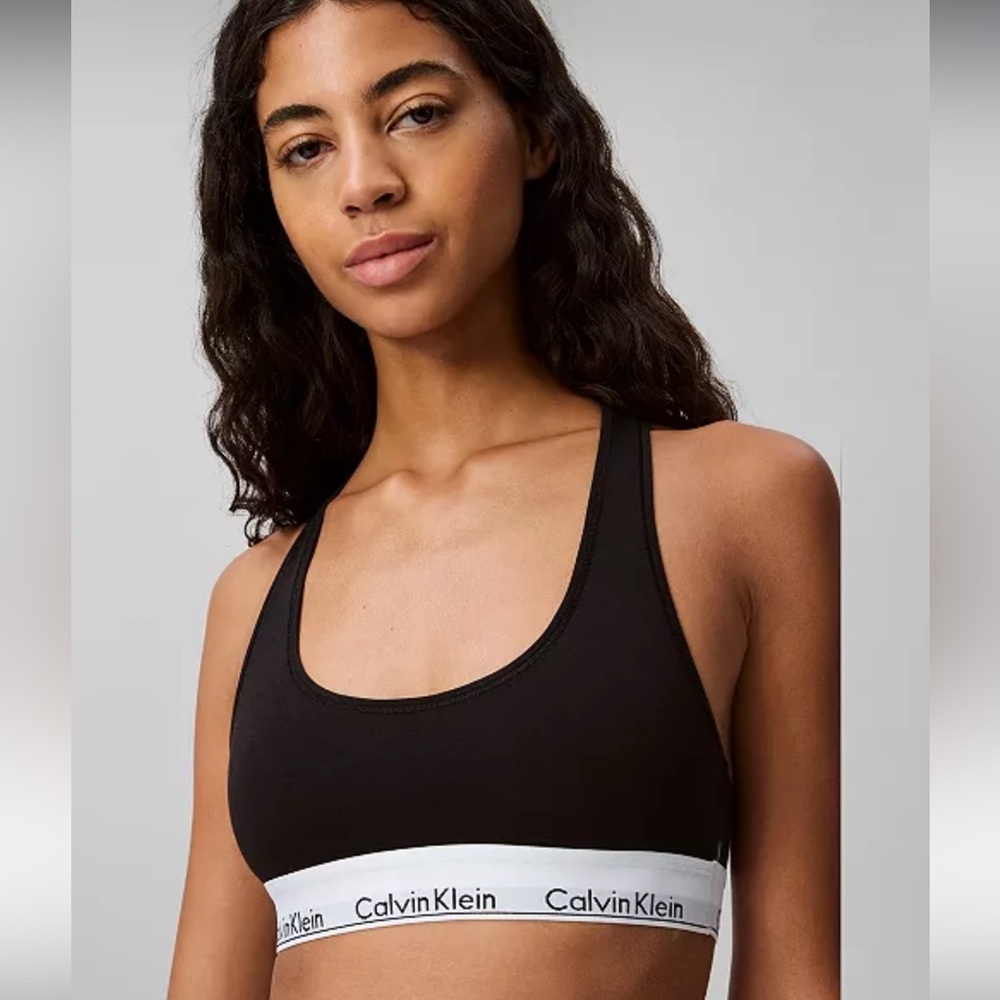 NWT Calvin Klein Black Bralette in size 2X